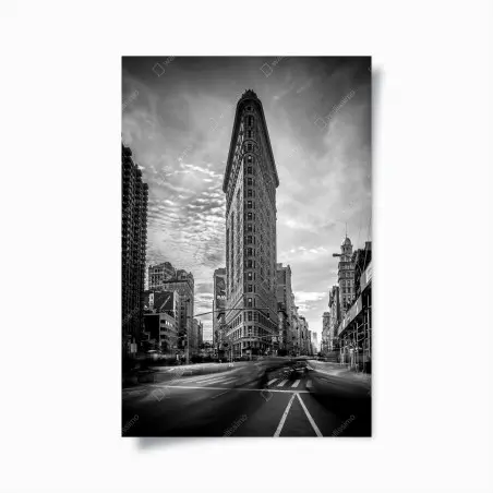 Poster perspective urbaine: Flatiron de New York – Wallnifity®