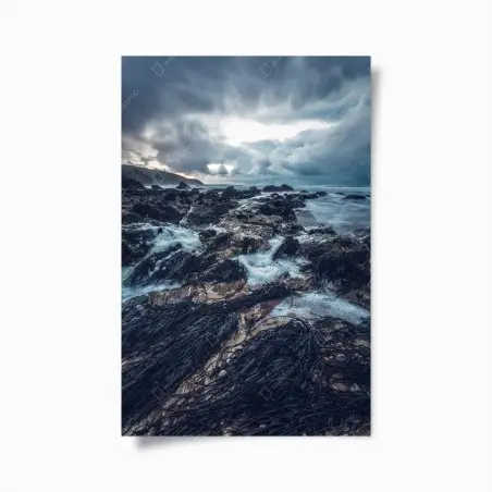 Poster murmures de la côte sauvage – Wallnifity®