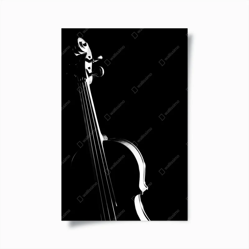 Poster violon en clair-obscur – Wallnifity® Poster violon en clair-obscur – Wallnifity®