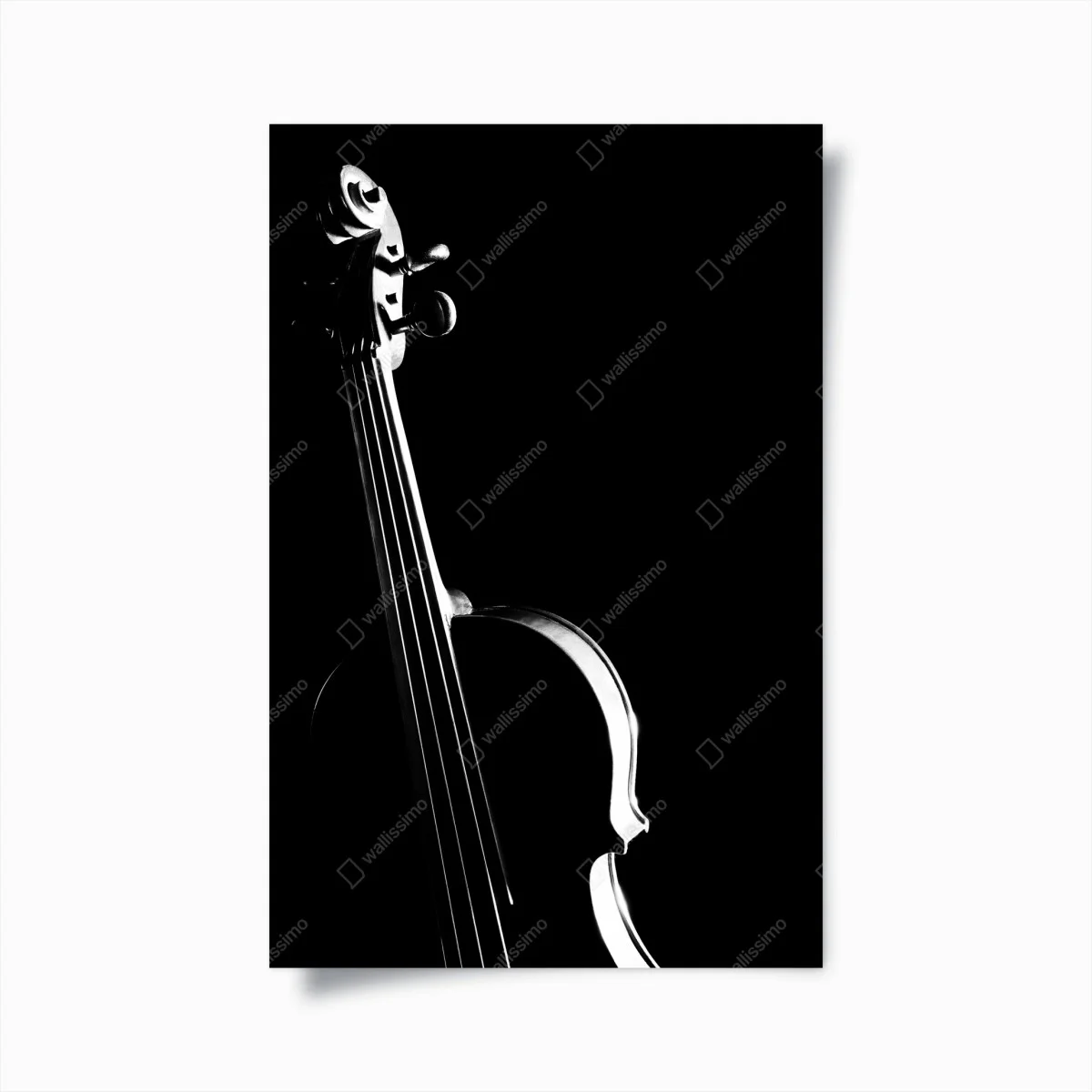 Poster violon en clair-obscur – Wallnifity® Poster violon en clair-obscur – Wallnifity®