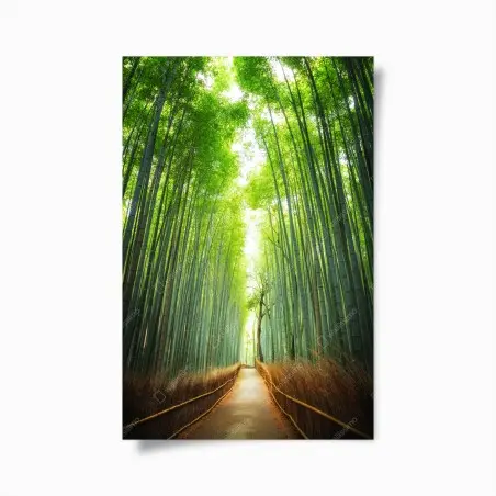 Poster allée de bambous d'Arashiyama – Wallnifity®