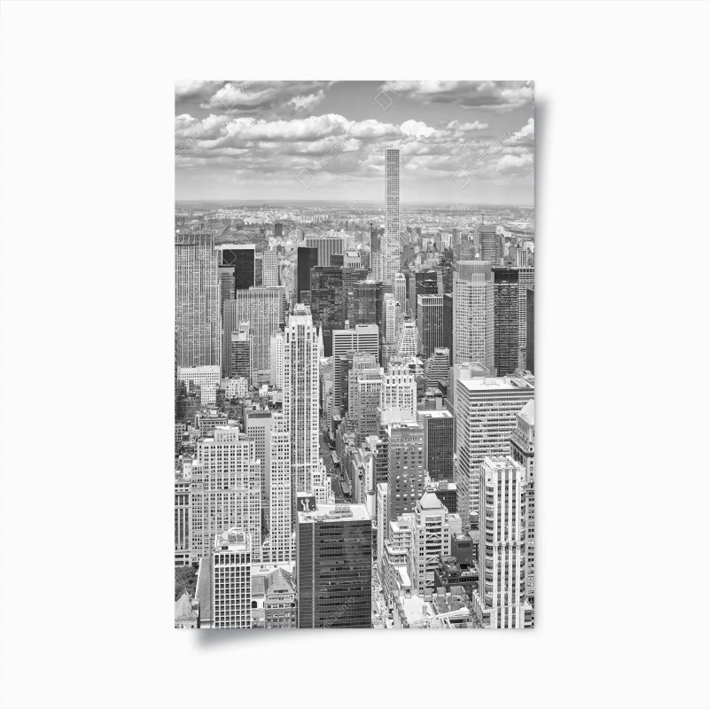 Poster panorama urbain en noir et blanc de New York – Wallnifity® Poster panorama urbain en noir et blanc de New York – Wallnifity®
