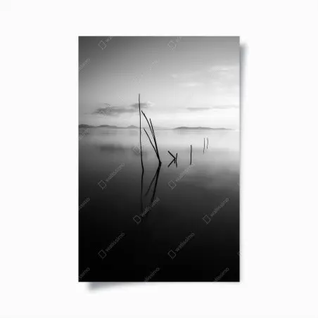 Poster silence au bord du lac – Wallnifity®