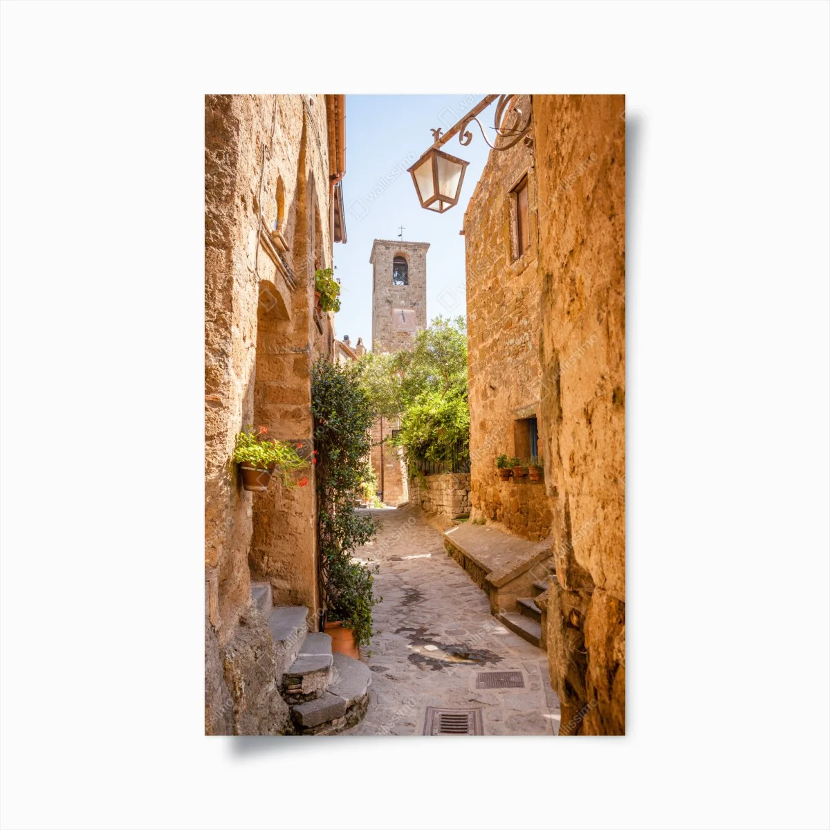 Poster ruelle pittoresque à Civita di Bagnoregio – Wallnifity® Poster ruelle pittoresque à Civita di Bagnoregio – Wallnifity®