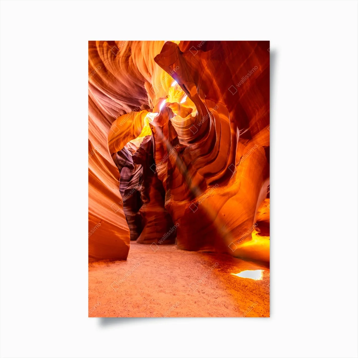 Poster canyon sculpté par la lumière d'Upper Antelope Canyon, Arizona – Wallnifity® Poster canyon sculpté par la lumière d'Upper Antelope Canyon, Arizona – Wallnifity®