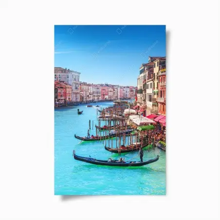 Poster Venise, Grand Canal en été – Wallnifity®