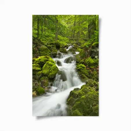 Poster cascade féerique de Slovenský Raj – Wallnifity®