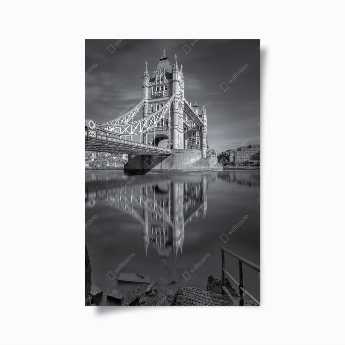 Poster reflet majestueux du pont de Londres – Wallnifity® Poster reflet majestueux du pont de Londres – Wallnifity®