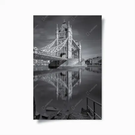 Poster reflet majestueux du pont de Londres – Wallnifity®