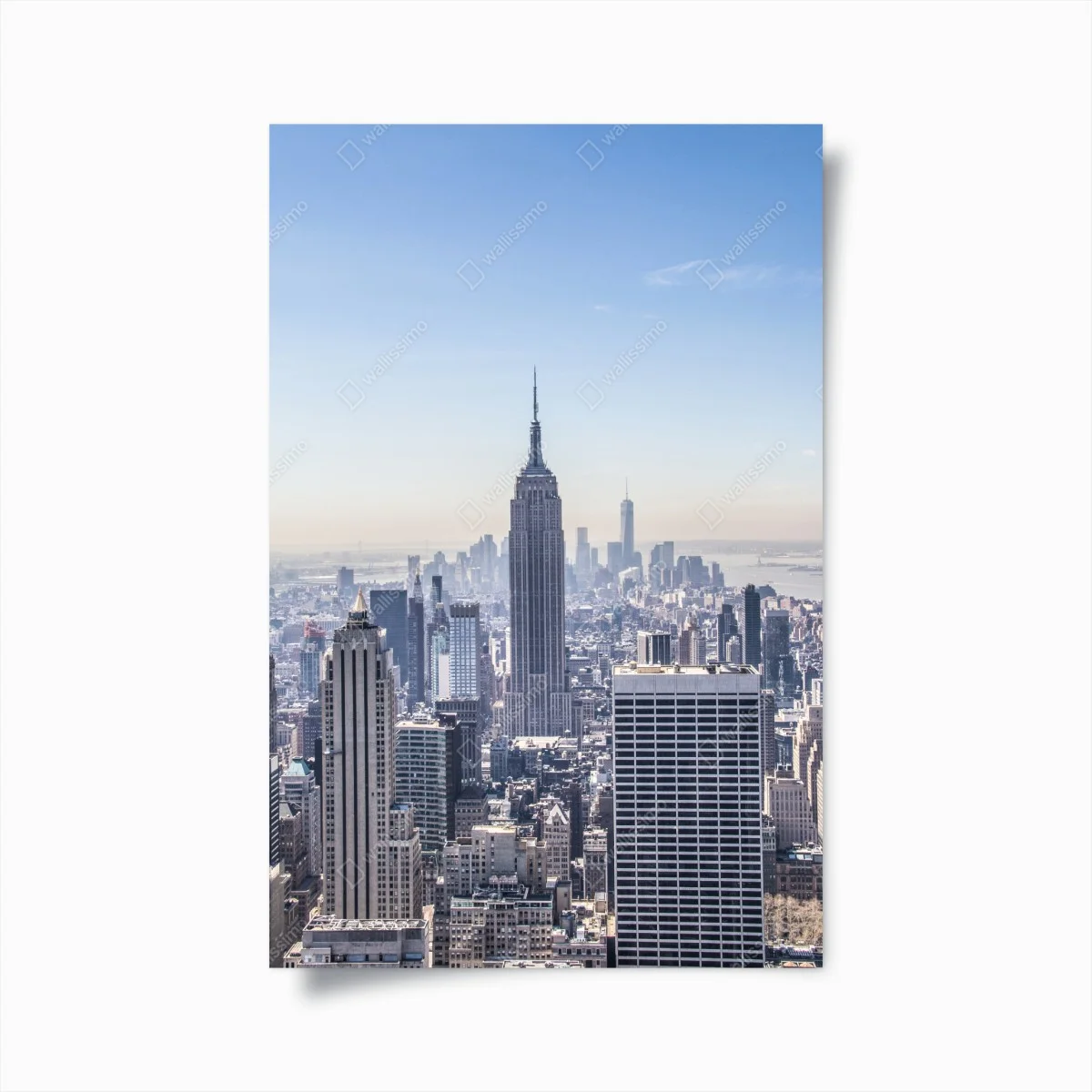 Poster vue emblématique de New York au cœur de Manhattan – Wallnifity® Poster vue emblématique de New York au cœur de Manhattan – Wallnifity®