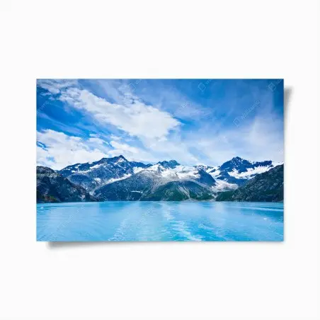 Poster calme polaire à Glacier Bay, Alaska – Wallnifity®