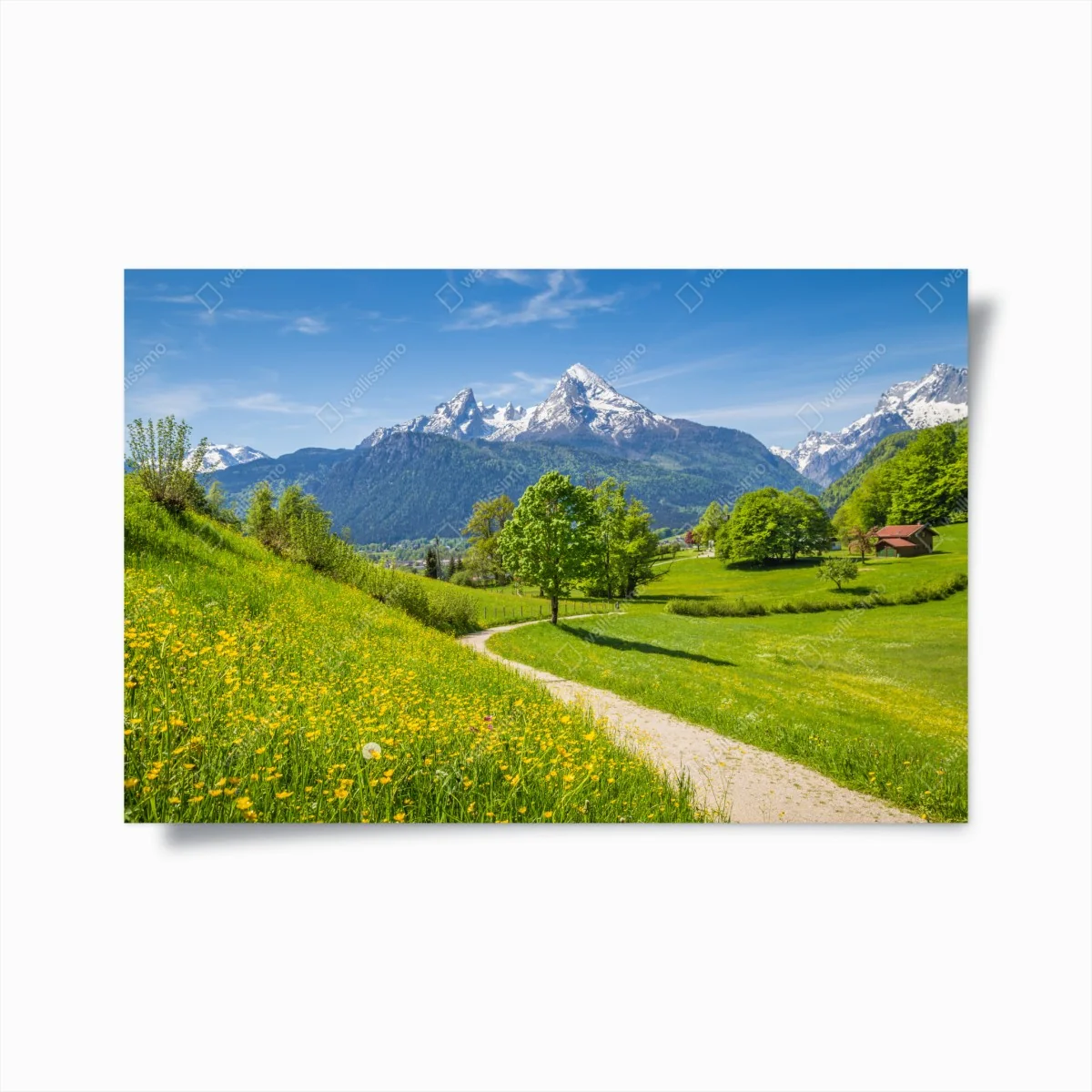 Poster paysage des Alpes au printemps – Wallnifity® Poster paysage des Alpes au printemps – Wallnifity®