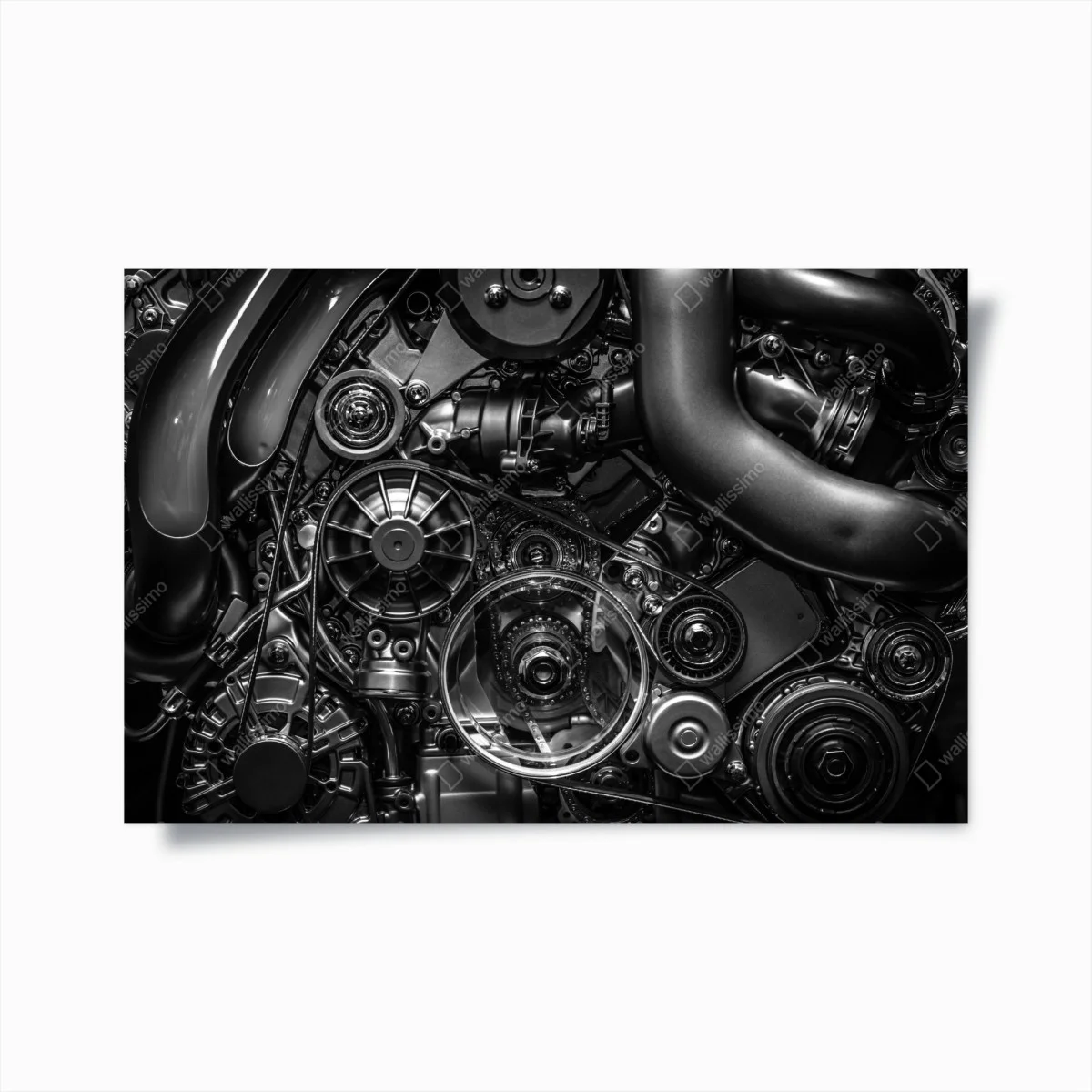Poster détails mécaniques en noir et blanc – Wallnifity® Poster détails mécaniques en noir et blanc – Wallnifity®