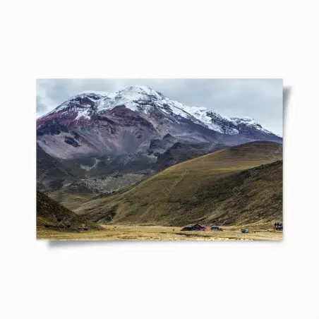 Poster l'appel des sommets enneigés – Wallnifity®