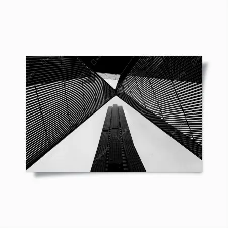Poster perspectives géométriques à Melbourne – Wallnifity®