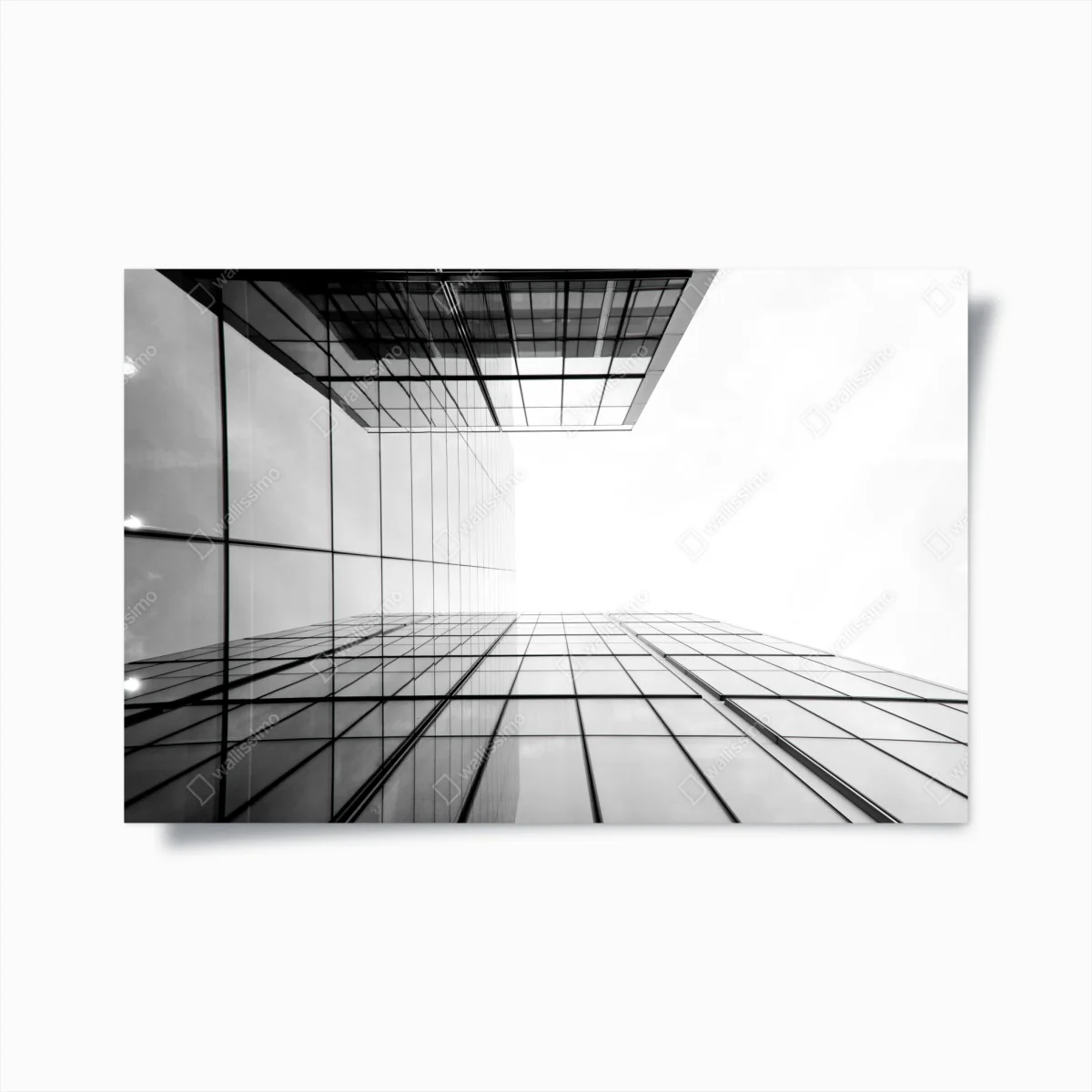 Poster perspective urbaine de façades en verre et lignes géométriques – Wallnifity® Poster perspective urbaine de façades en verre et lignes géométriques – Wallnifity®