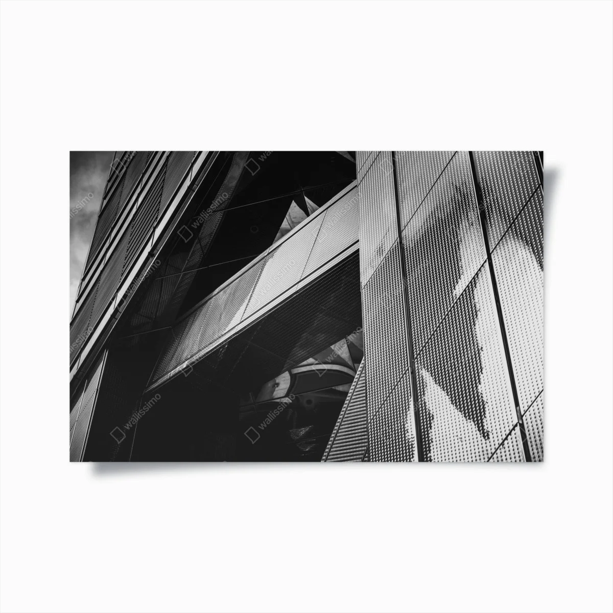 Poster perspective géométrique d'une façade urbaine – Wallnifity® Poster perspective géométrique d'une façade urbaine – Wallnifity®
