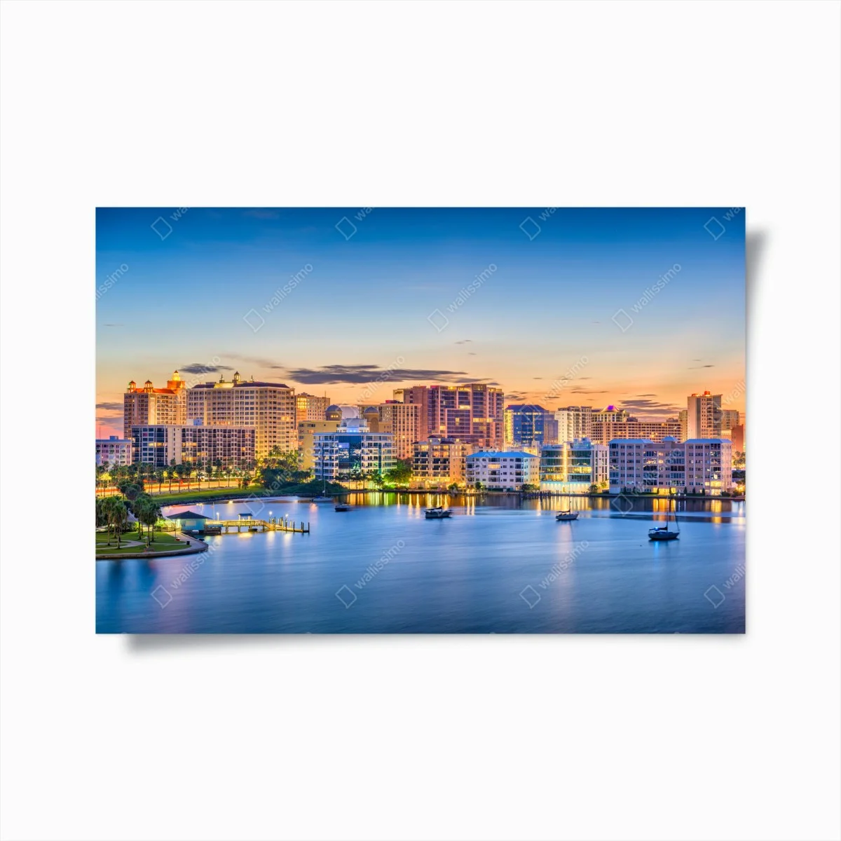 Poster aube sur la baie de Sarasota – Wallnifity® Poster aube sur la baie de Sarasota – Wallnifity®