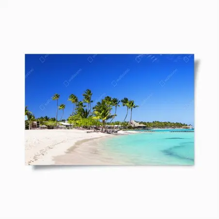 Poster évasion tropicale à Cap Cana – Wallnifity®
