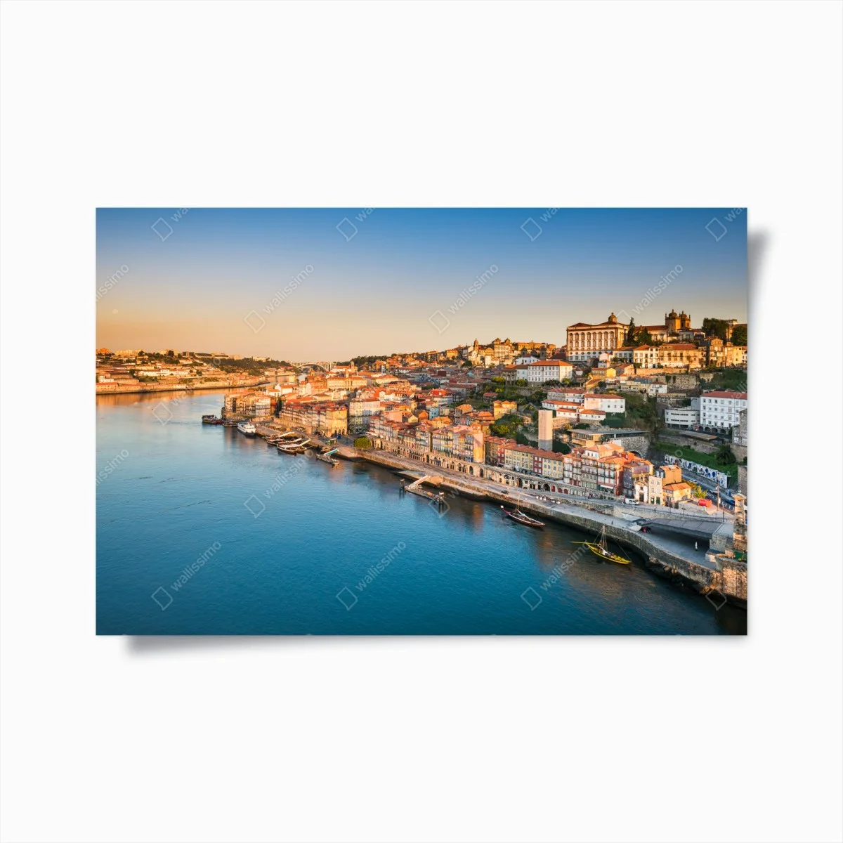 Poster panorama de Porto au coucher de soleil – Wallnifity® Poster panorama de Porto au coucher de soleil – Wallnifity®
