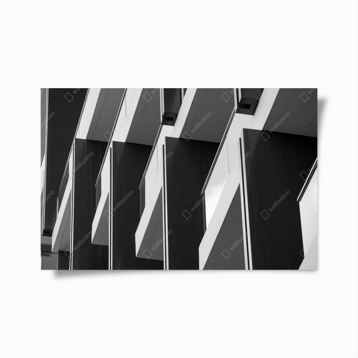 Poster rythme géométrique de façade moderne – Wallnifity® Poster rythme géométrique de façade moderne – Wallnifity®