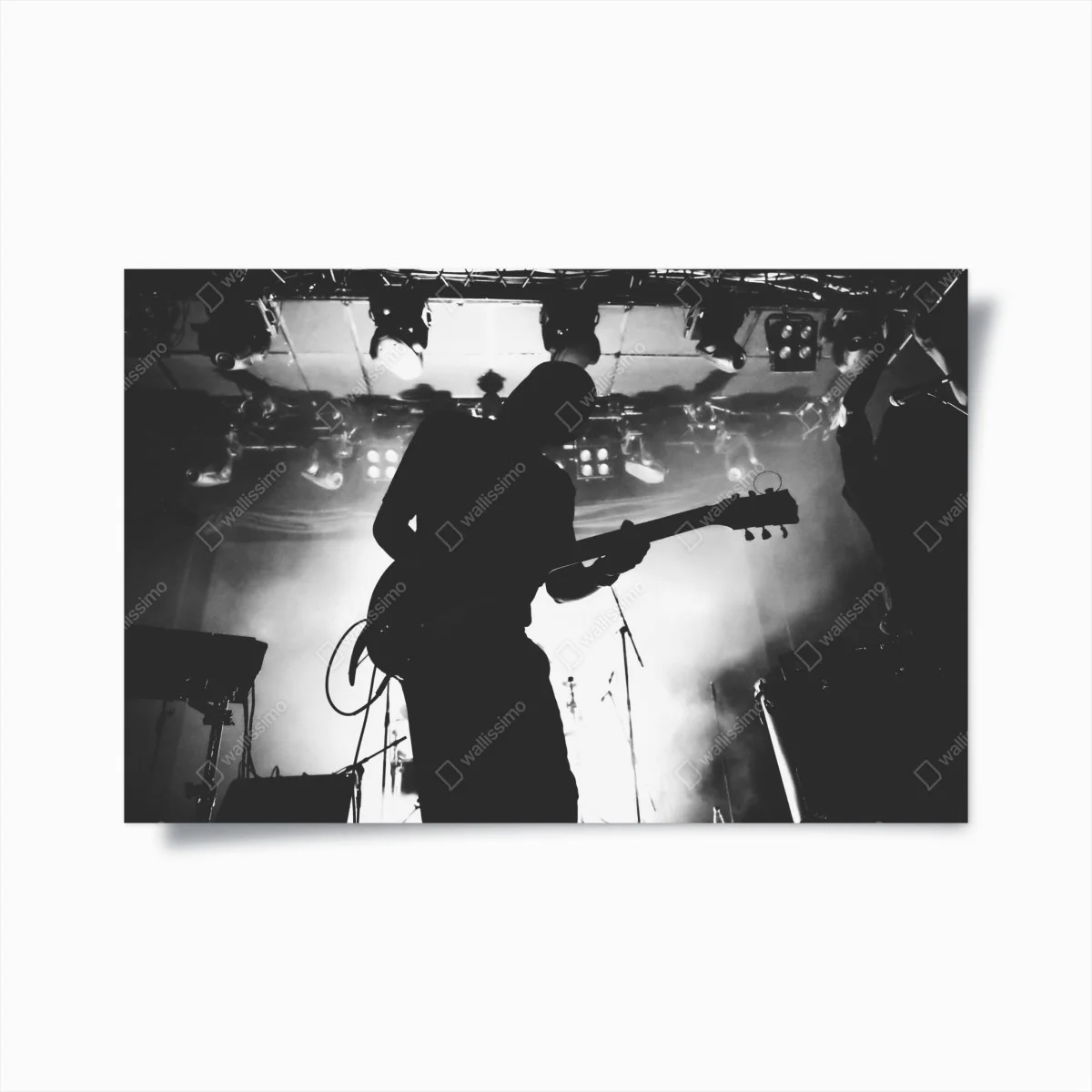 Poster silhouette de guitariste en concert – Wallnifity® Poster silhouette de guitariste en concert – Wallnifity®