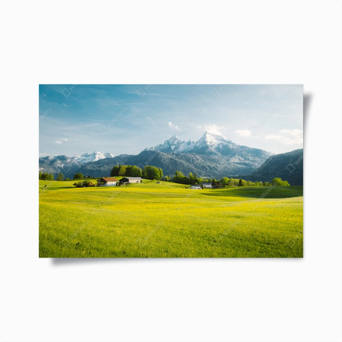 Poster panorama alpin printanier – Wallnifity® Poster panorama alpin printanier – Wallnifity®