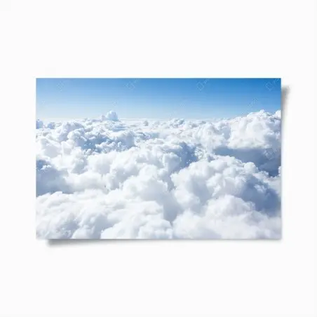 Poster mer de nuages et ciel bleu – Wallnifity®