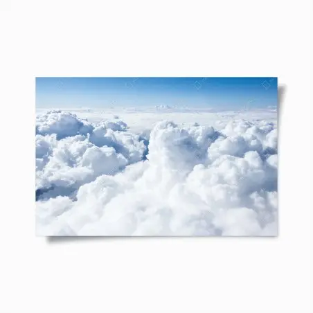 Poster mer de nuages à haute altitude – Wallnifity®