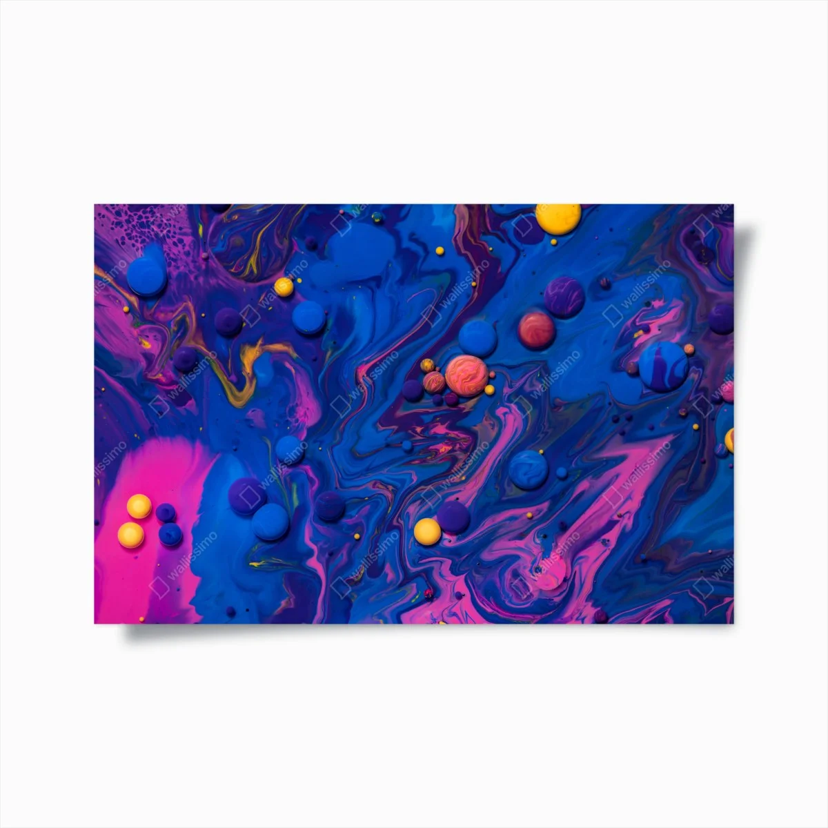 Poster vortex chromatique bleu et rose – Wallnifity® Poster vortex chromatique bleu et rose – Wallnifity®