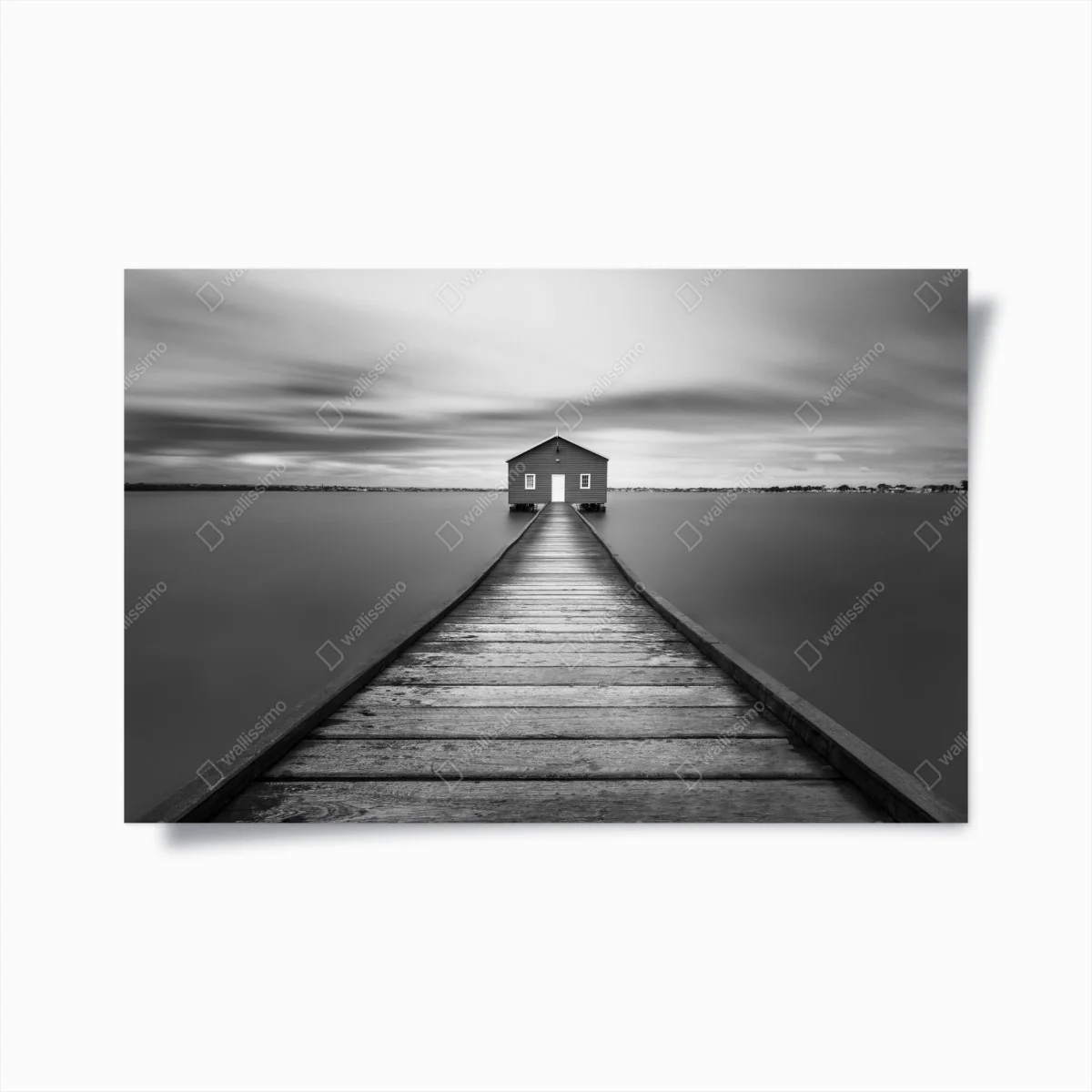 Poster cabane au bout de la jetée – Wallnifity® Poster cabane au bout de la jetée – Wallnifity®
