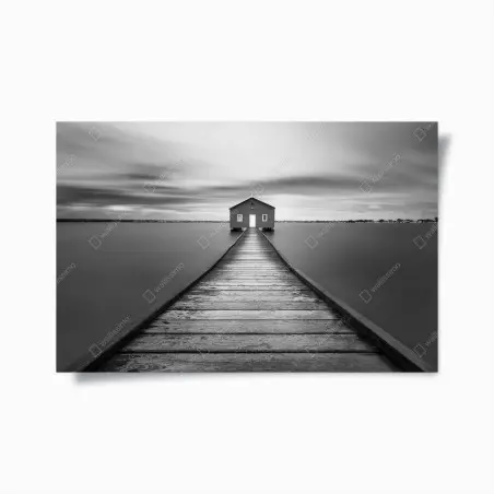 Poster cabane au bout de la jetée – Wallnifity®