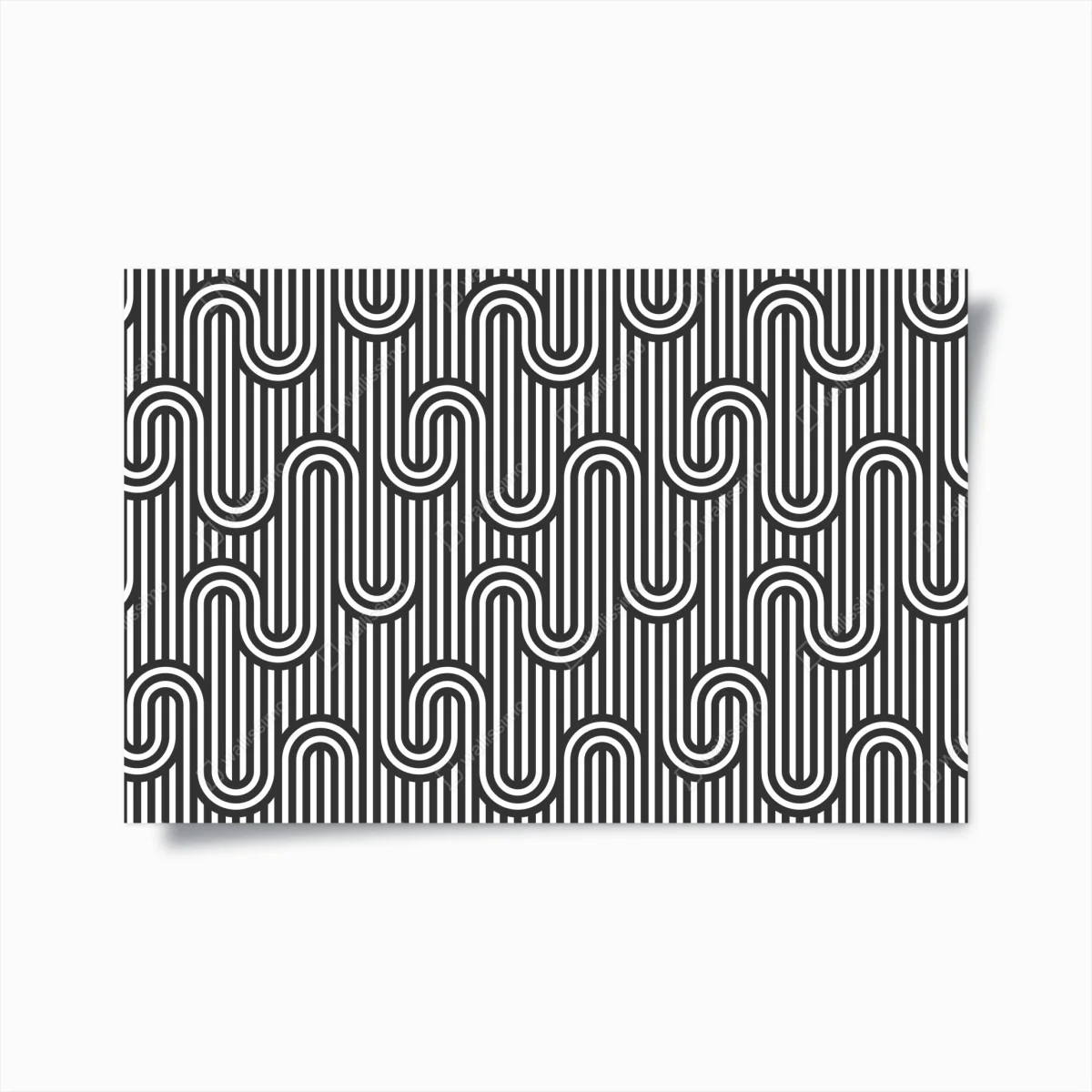 Poster motif optique géométrique en noir et blanc – Wallnifity® Poster motif optique géométrique en noir et blanc – Wallnifity®