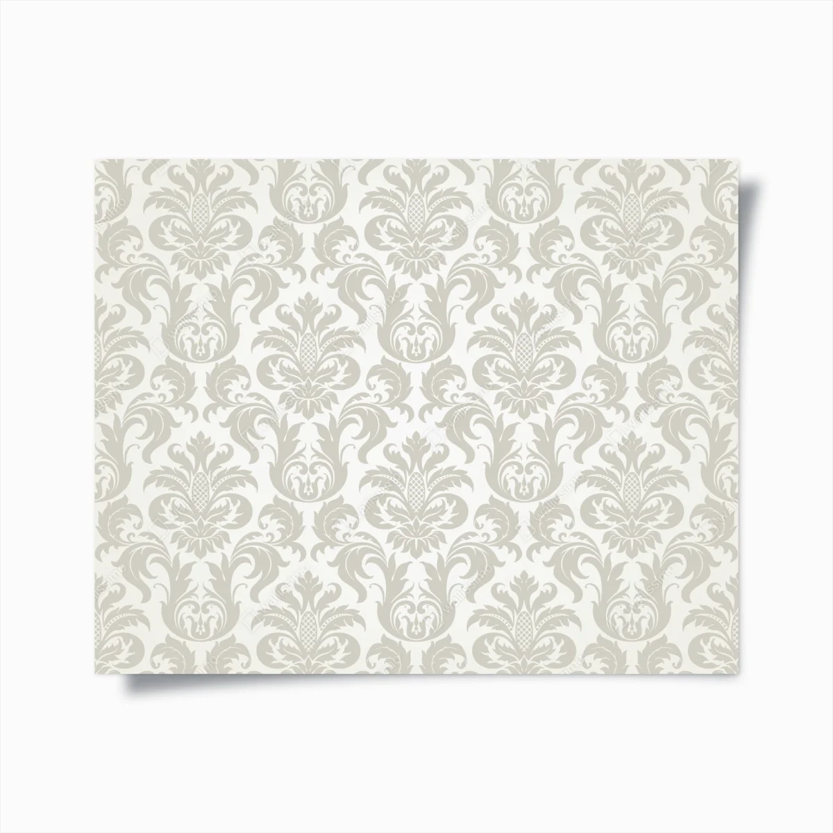Poster motif damassé baroque beige et crème – Wallnifity® Poster motif damassé baroque beige et crème – Wallnifity®