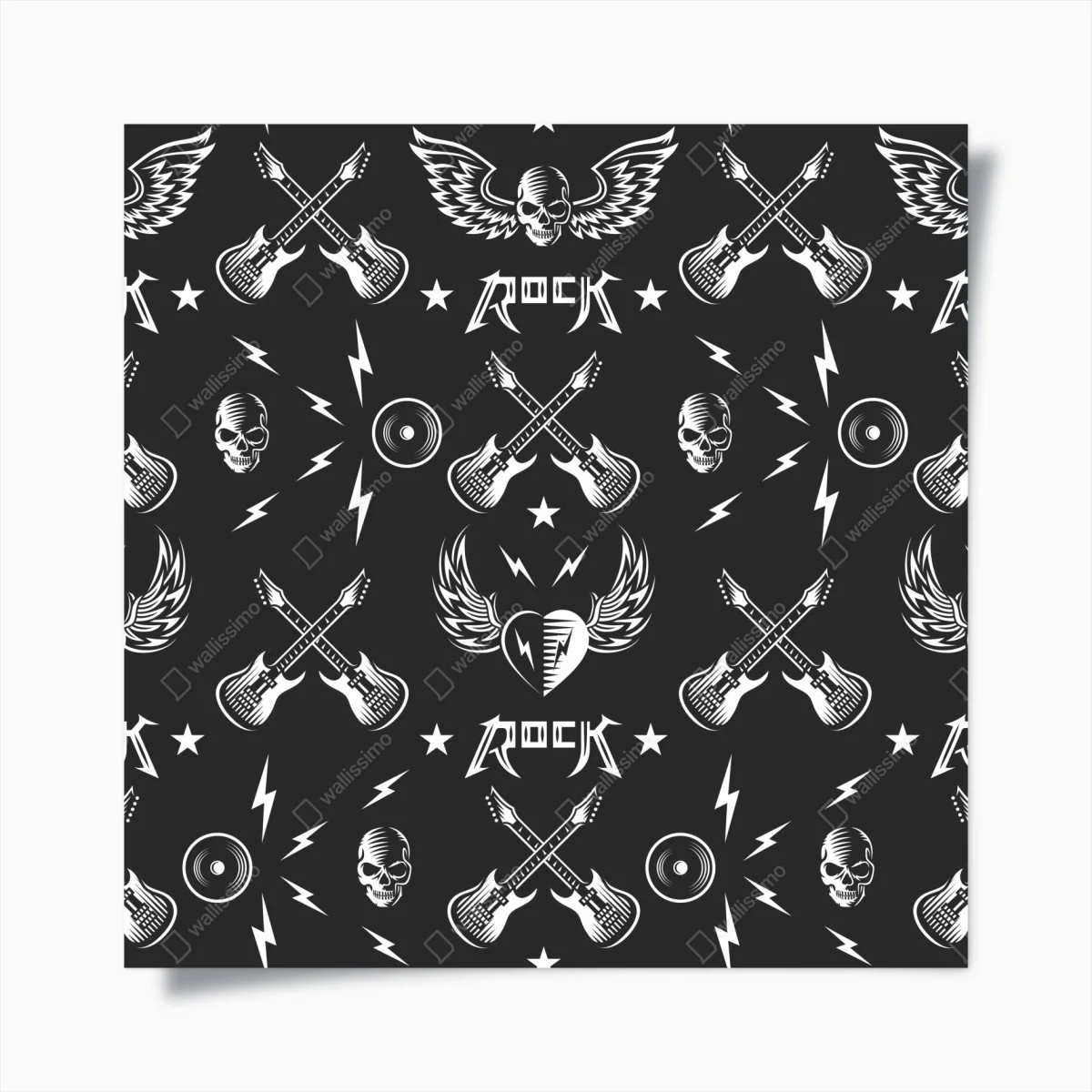 Poster motif rock vintage noir et blanc – Wallnifity® Poster motif rock vintage noir et blanc – Wallnifity®