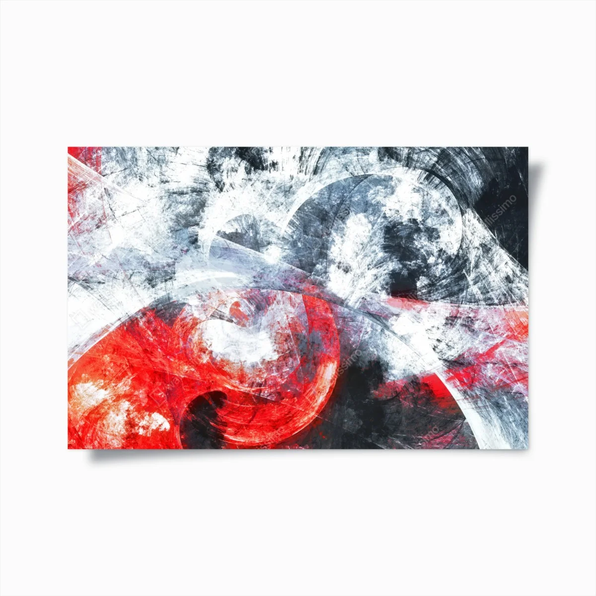 Poster vortex fractal rouge et blanc – Wallnifity® Poster vortex fractal rouge et blanc – Wallnifity®
