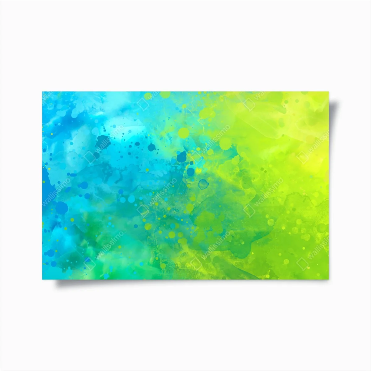 Poster fusion bleue et verte abstraite – Wallnifity® Poster fusion bleue et verte abstraite – Wallnifity®