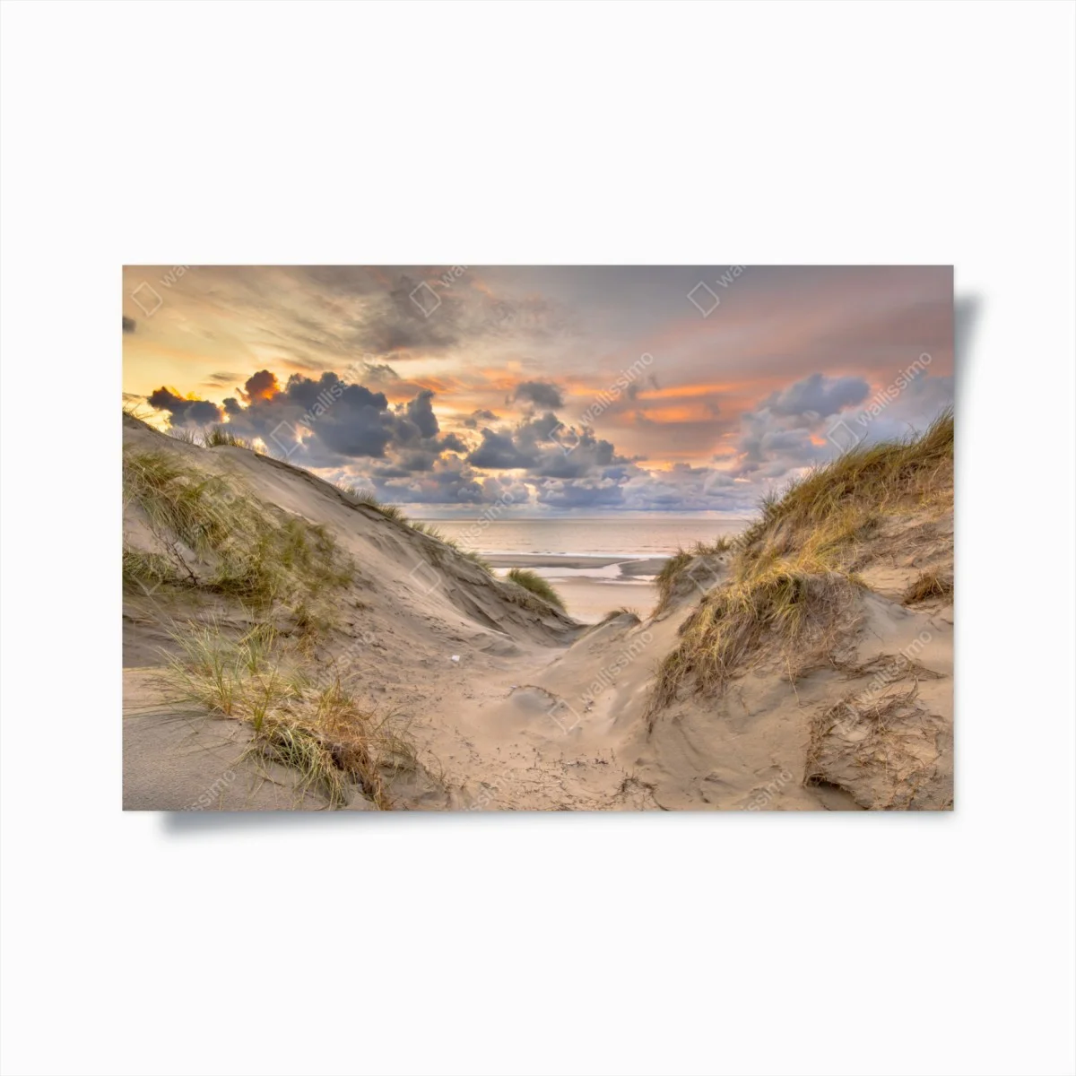 Poster coucher de soleil sur les dunes de Zélande – Wallnifity® Poster coucher de soleil sur les dunes de Zélande – Wallnifity®