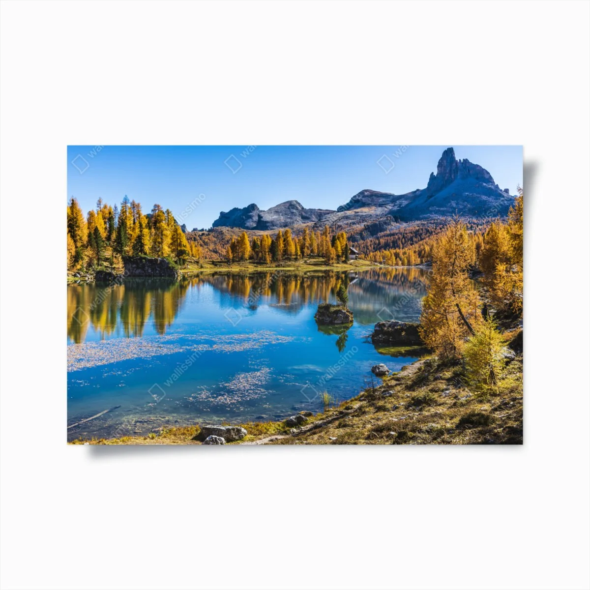 Poster reflets d'automne au lac alpin – Wallnifity® Poster reflets d'automne au lac alpin – Wallnifity®