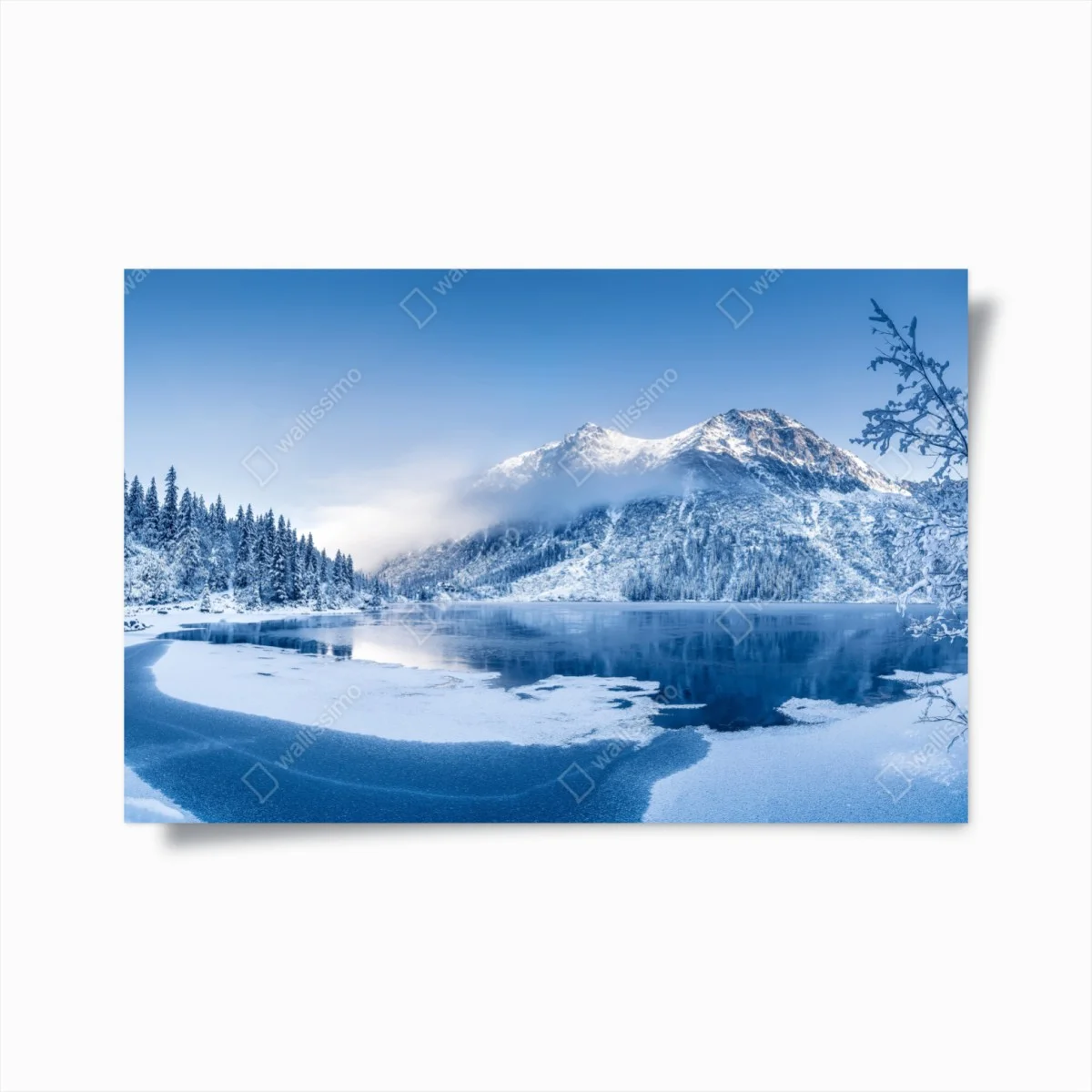 Poster panorama hivernal des Alpes Suisses – Wallnifity® Poster panorama hivernal des Alpes Suisses – Wallnifity®