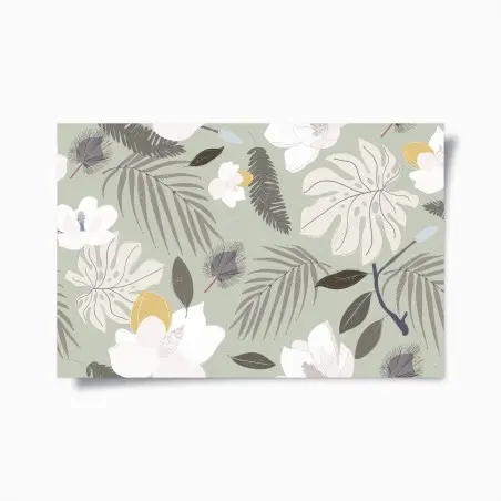 Poster motif botanique tropical pastel – Wallnifity®