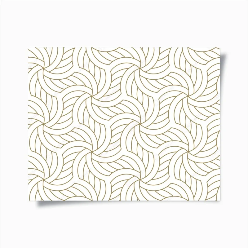 Poster motif géométrique doré en spirale – Wallnifity® Poster motif géométrique doré en spirale – Wallnifity®