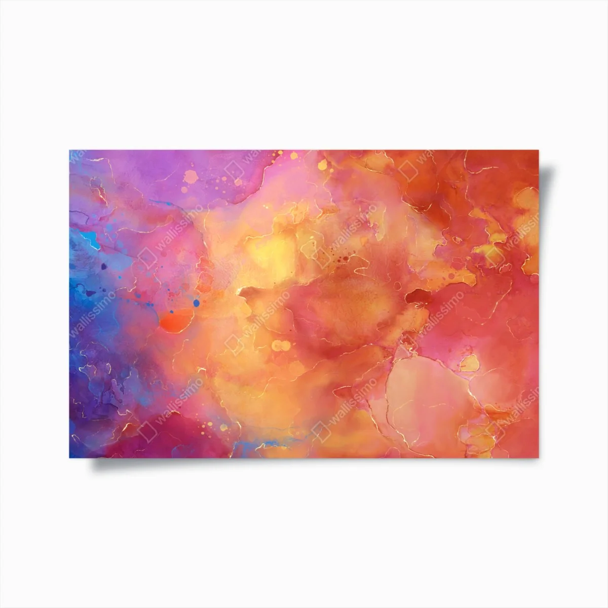 Poster éclat chromatique abstrait – Wallnifity® Poster éclat chromatique abstrait – Wallnifity®
