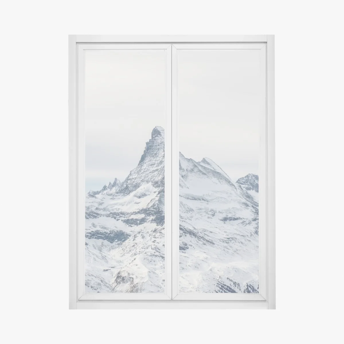 Sticker pour vitres et fenêtres paysage majestueux du Cervin enneigé – Wallnifity® Sticker pour vitres et fenêtres paysage majestueux du Cervin enneigé – Wallnifity®