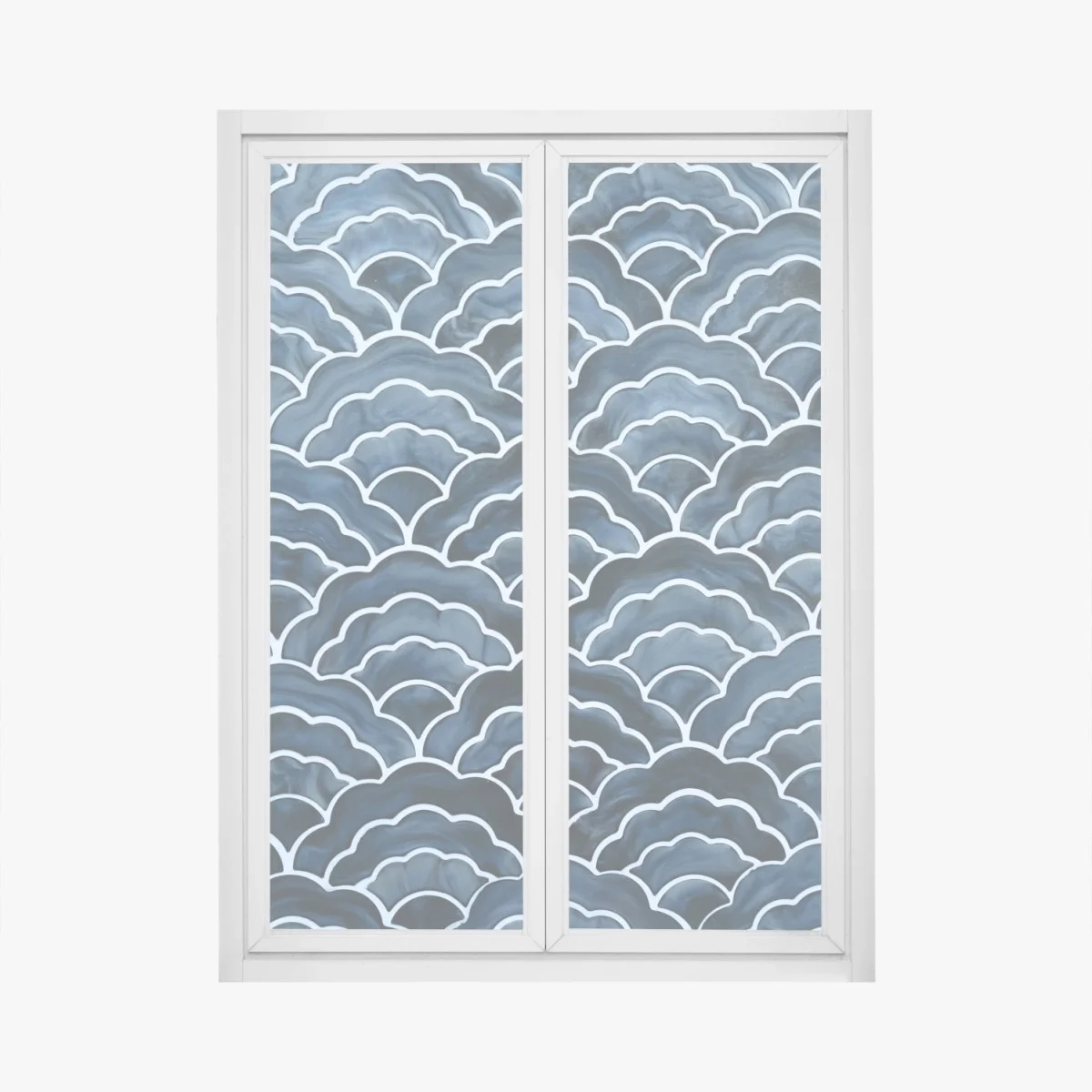 Sticker pour vitres et fenêtres motif de vagues japonaises bleu marine – Wallnifity® Sticker pour vitres et fenêtres motif de vagues japonaises bleu marine – Wallnifity®