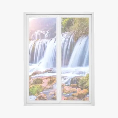 Sticker pour vitres et fenêtres cascade de Jiulong à Luoping – Wallnifity®