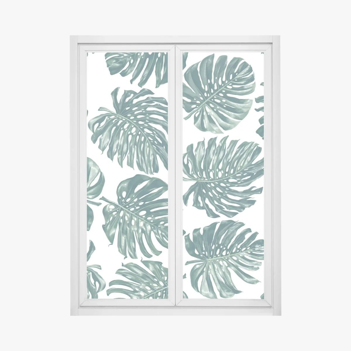 Sticker pour vitres et fenêtres feuilles de monstera motif tropical élégant – Wallnifity® Sticker pour vitres et fenêtres feuilles de monstera motif tropical élégant – Wallnifity®