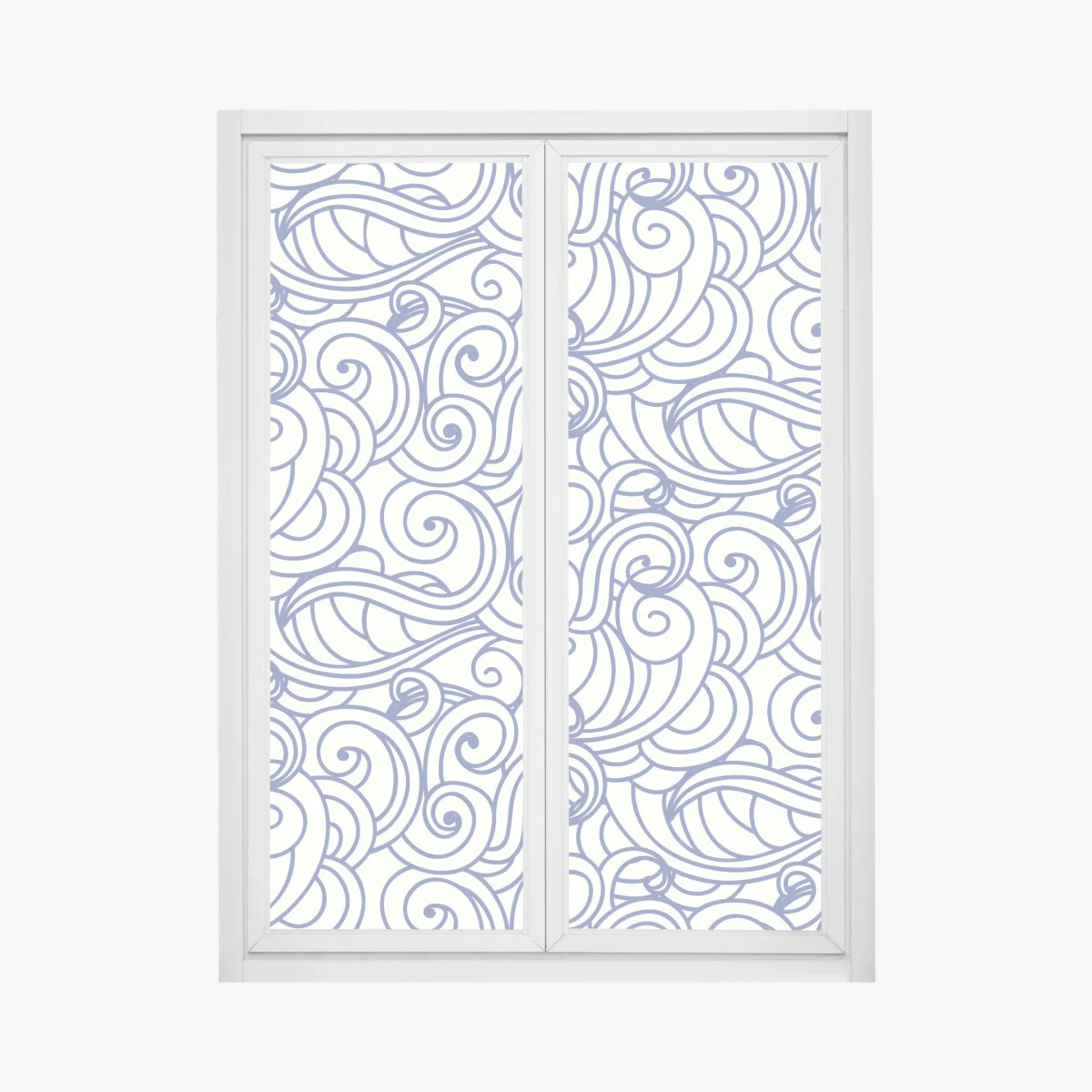 Sticker pour vitres et fenêtres motif ondes décoratives bleu et ivoire – Wallnifity® Sticker pour vitres et fenêtres motif ondes décoratives bleu et ivoire – Wallnifity®
