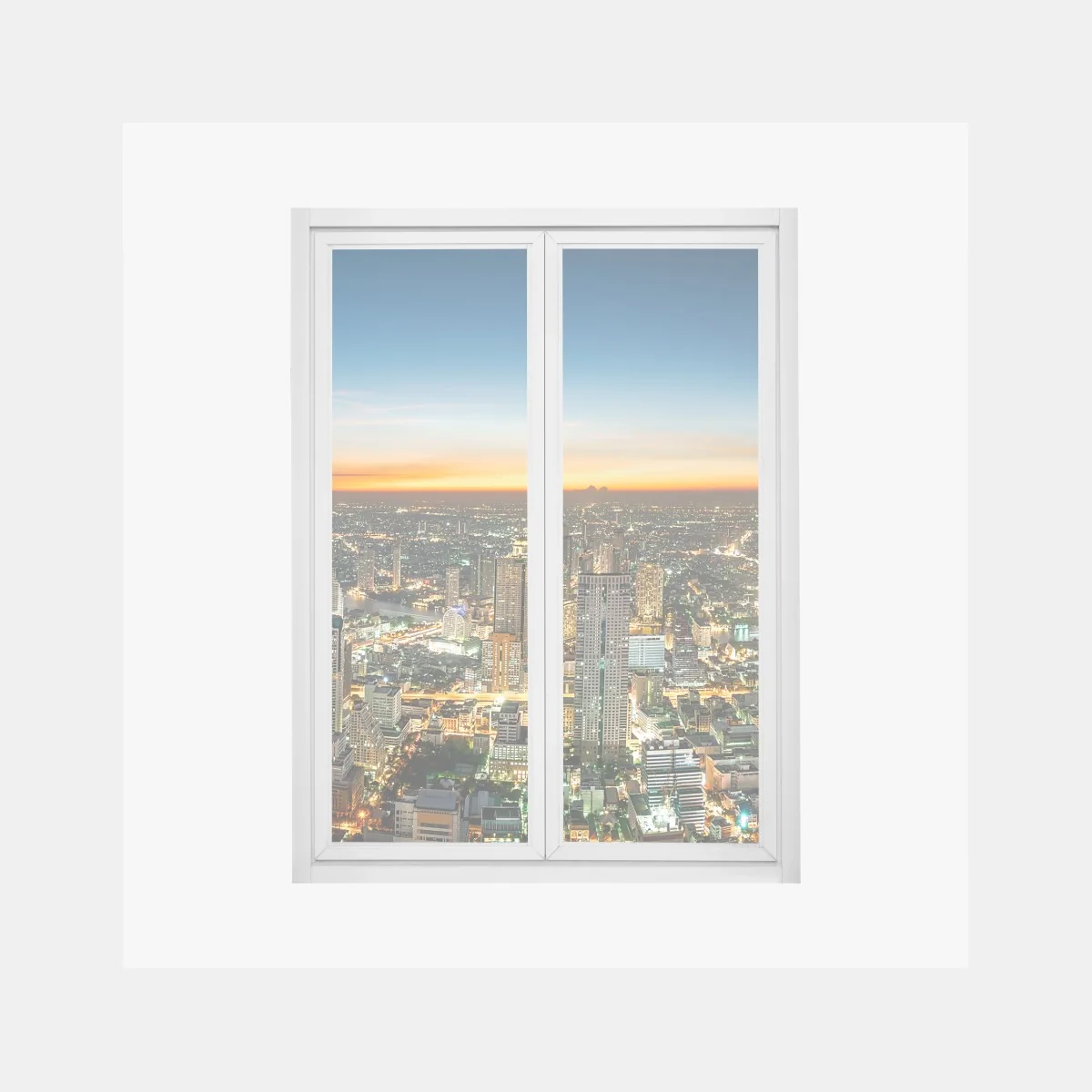 Sticker pour vitres et fenêtres skyline nocturne de Bangkok sur le Chao Phraya – Wallnifity® Sticker pour vitres et fenêtres skyline nocturne de Bangkok sur le Chao Phraya – Wallnifity®