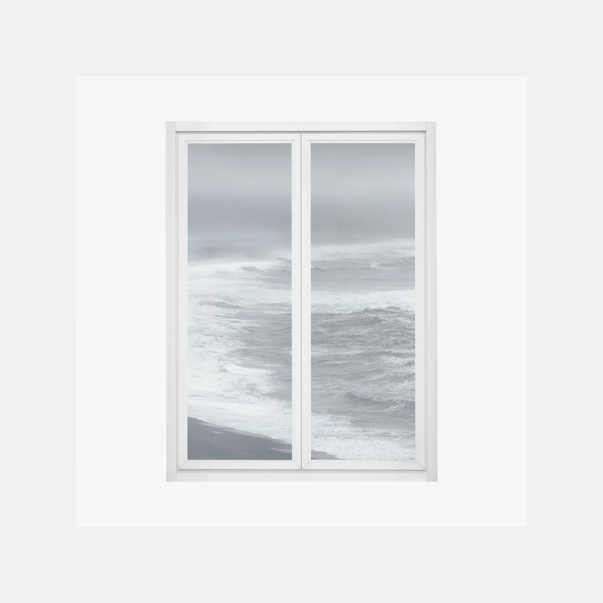 Sticker pour vitres et fenêtres plage volcanique sauvage d'Islande – Wallnifity® Sticker pour vitres et fenêtres plage volcanique sauvage d'Islande – Wallnifity®